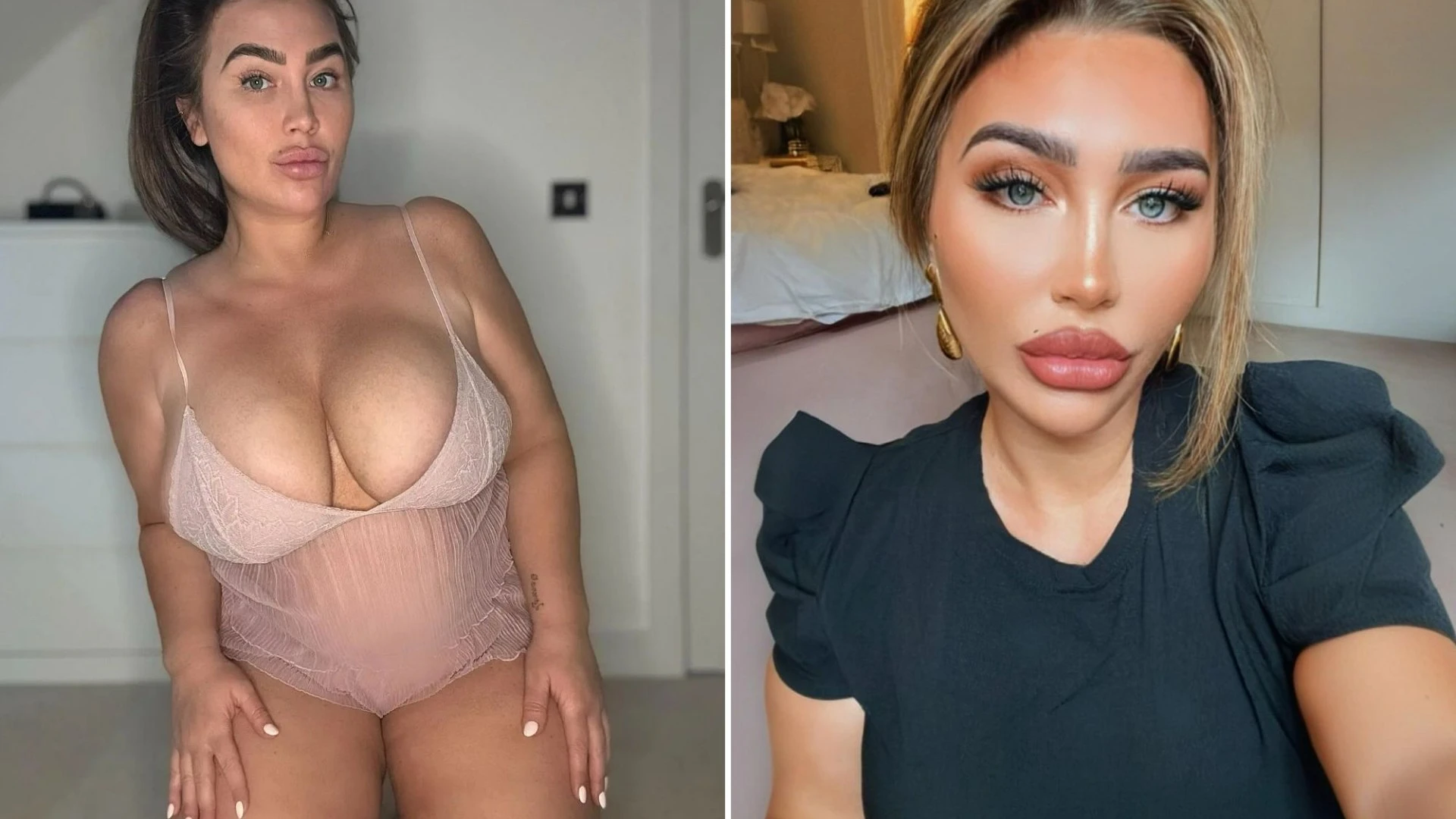Lauren Goodger says she's getting implants removed as they maker her look bigger