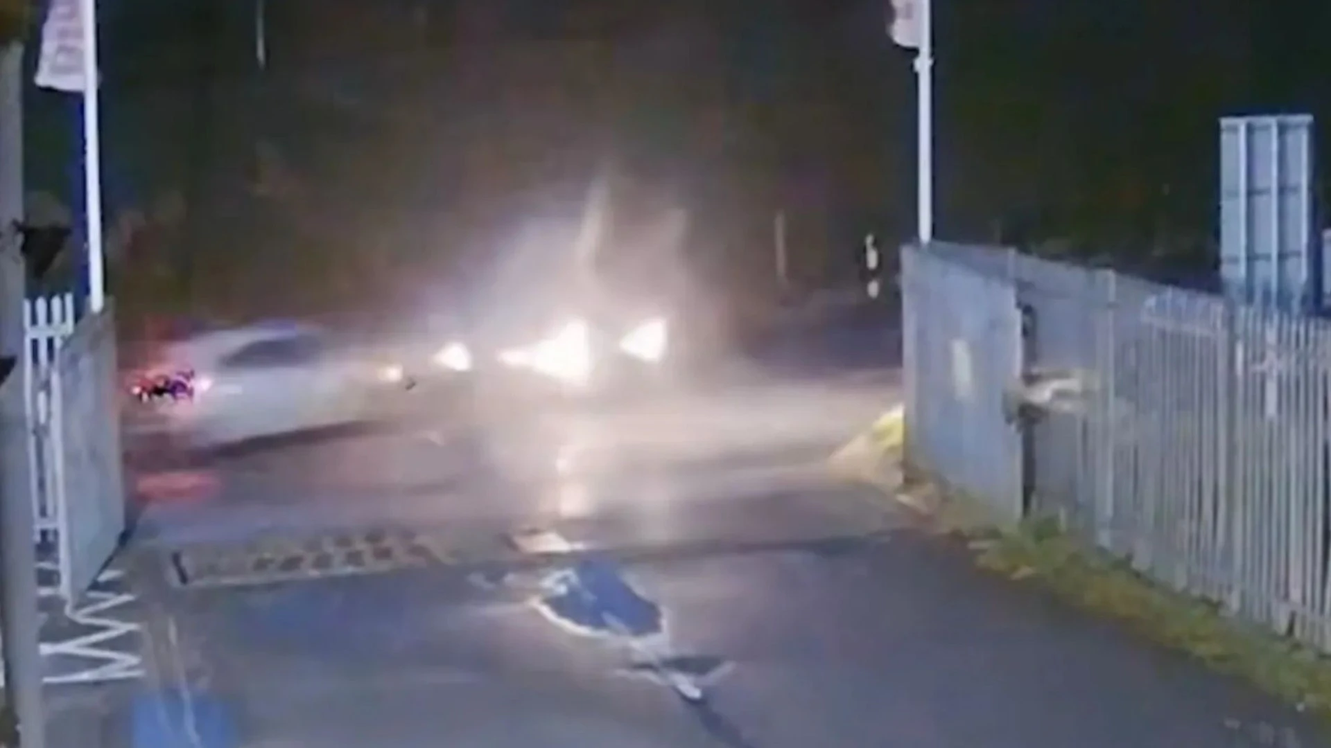 Dad's heartbreaking last words to partner - as cops release video of fatal crash