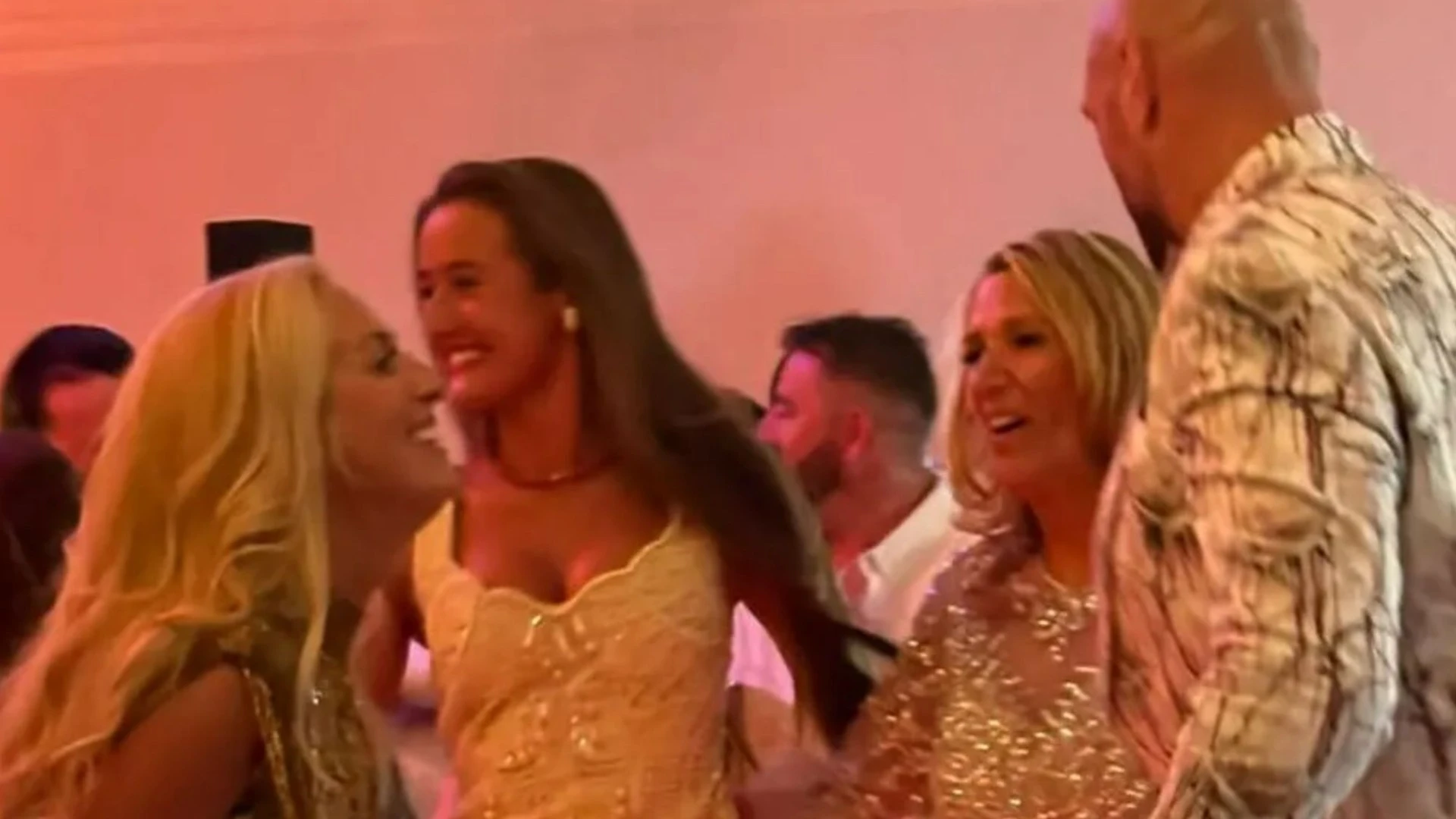 Inside the glitziest Fury party ever with crepe station & chocolate fountains