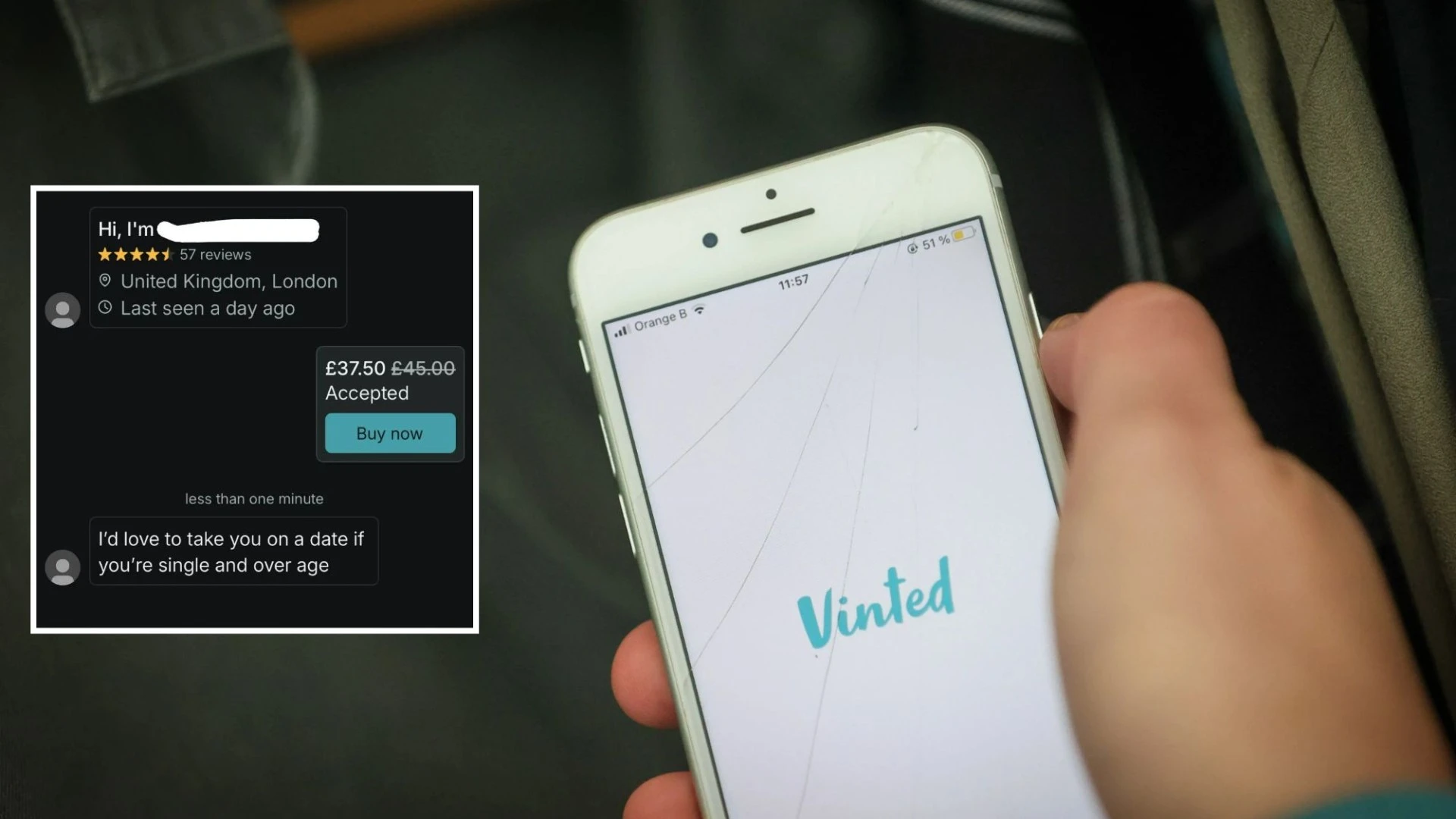 Singletons horrified as ‘creeps’ use Vinted to date but it's strictly prohibited