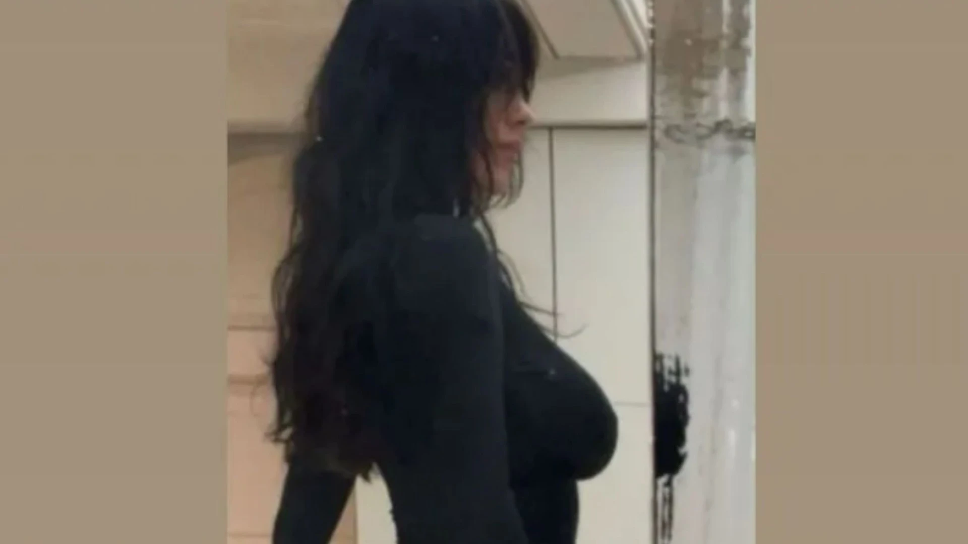 Bianca Censori shows off her bare butt as she goes bottomless in just a belt