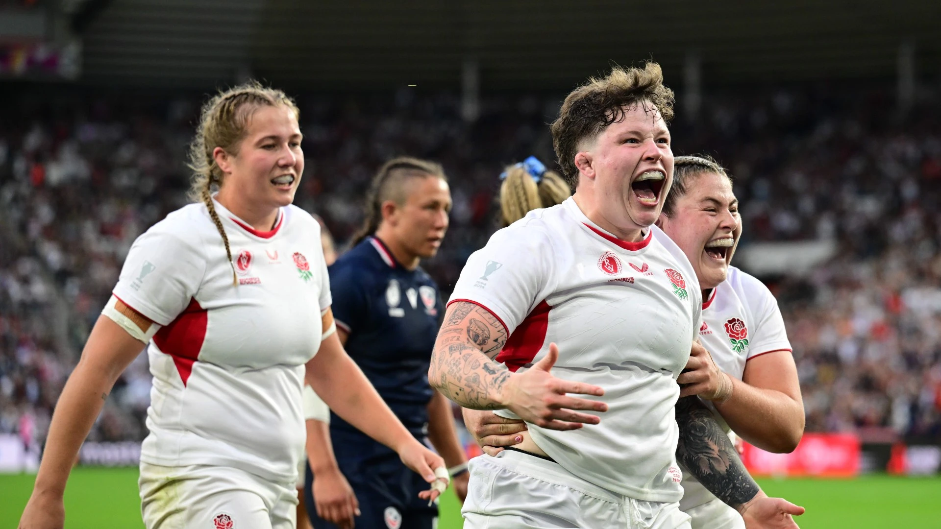 Red Roses THRASHING Americans in opening World Cup clash