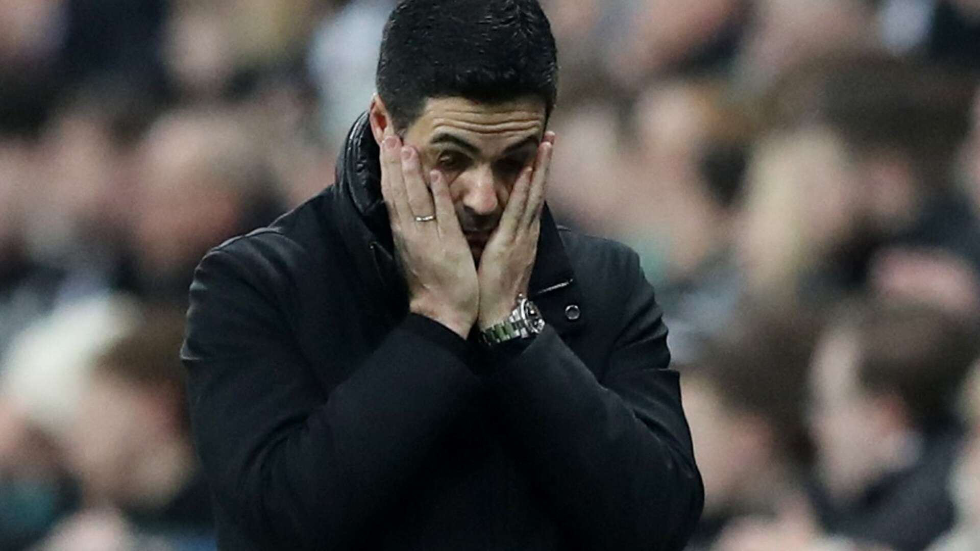 Newcastle fans taunt Arteta with five-word chant as Arsenal ripped apart