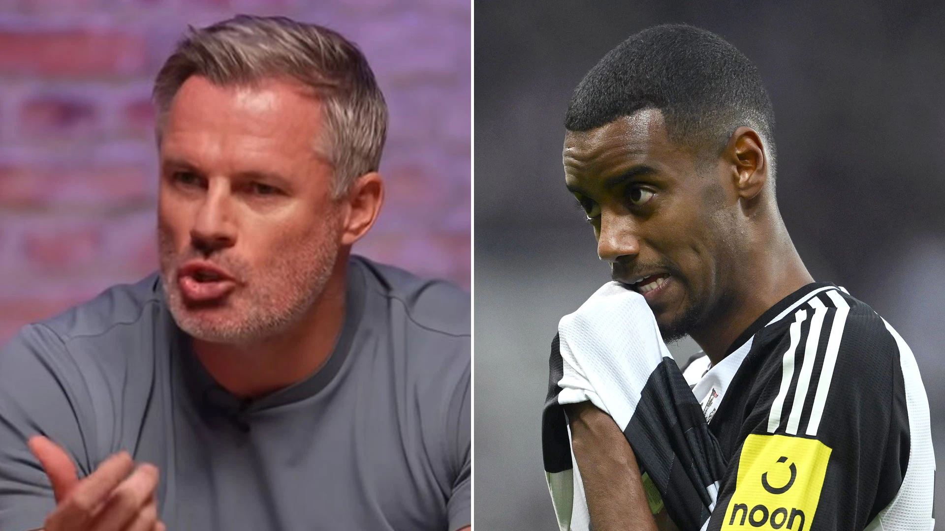 Carragher tells Liverpool NOT to sign £150million Isak from Newcastle