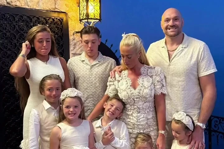 Tyson Fury marries Paris again in France 17 years after first nuptials