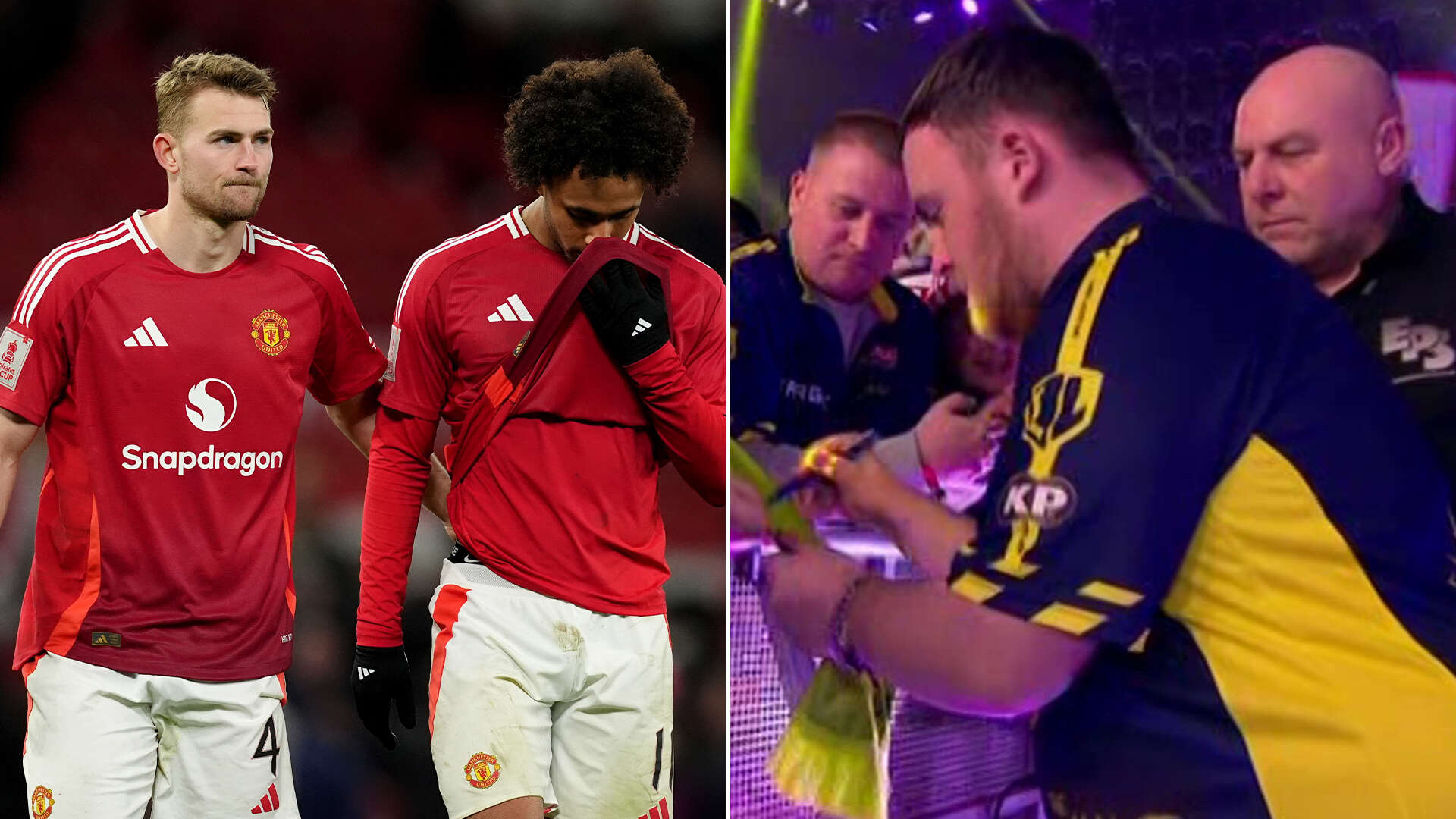 Luke Littler reveals how he found out about devastating Man Utd loss at UK Open