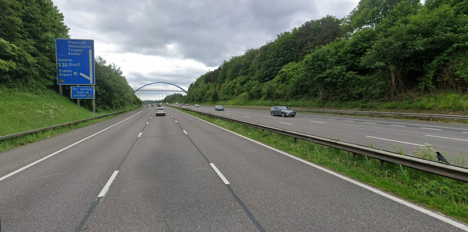Major motorway closed near busy UK airport as air ambulance lands after crash