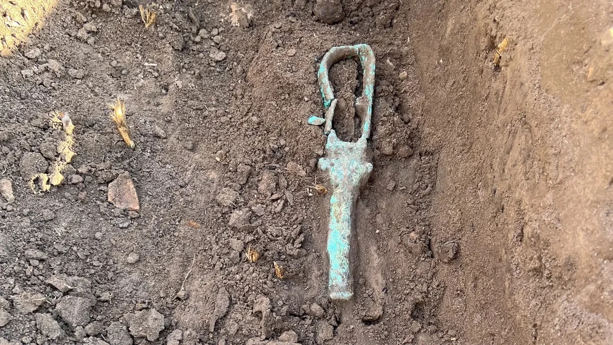 Lost city uncovered with multi-storey houses and cobra goddess temple