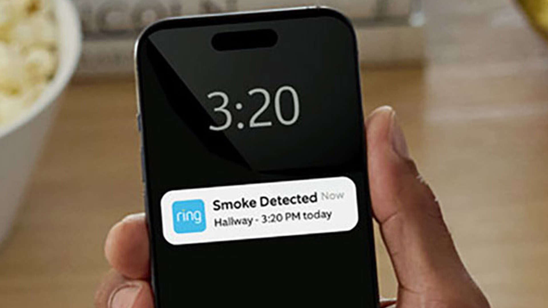 Ring smoke alarm warns you of blaze when you're out and even calls fire services