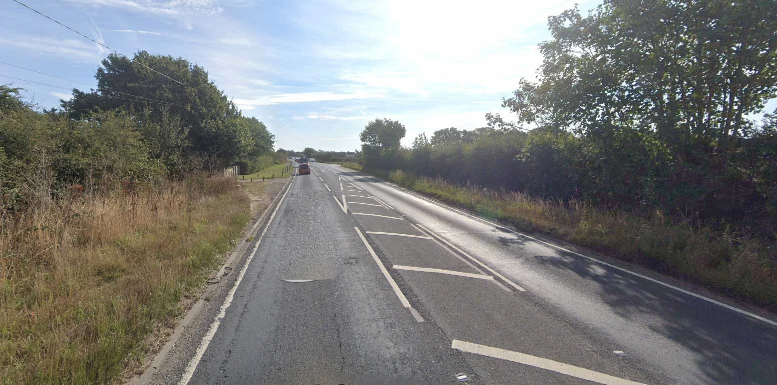 Pedestrian dies after being hit by motor as they walked along major road