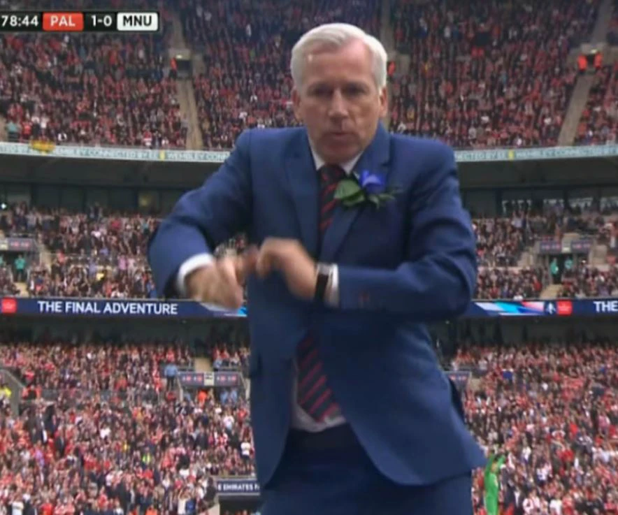 Pardew to skip FA Cup final - to avoid questions about Wembley 'dad dance'