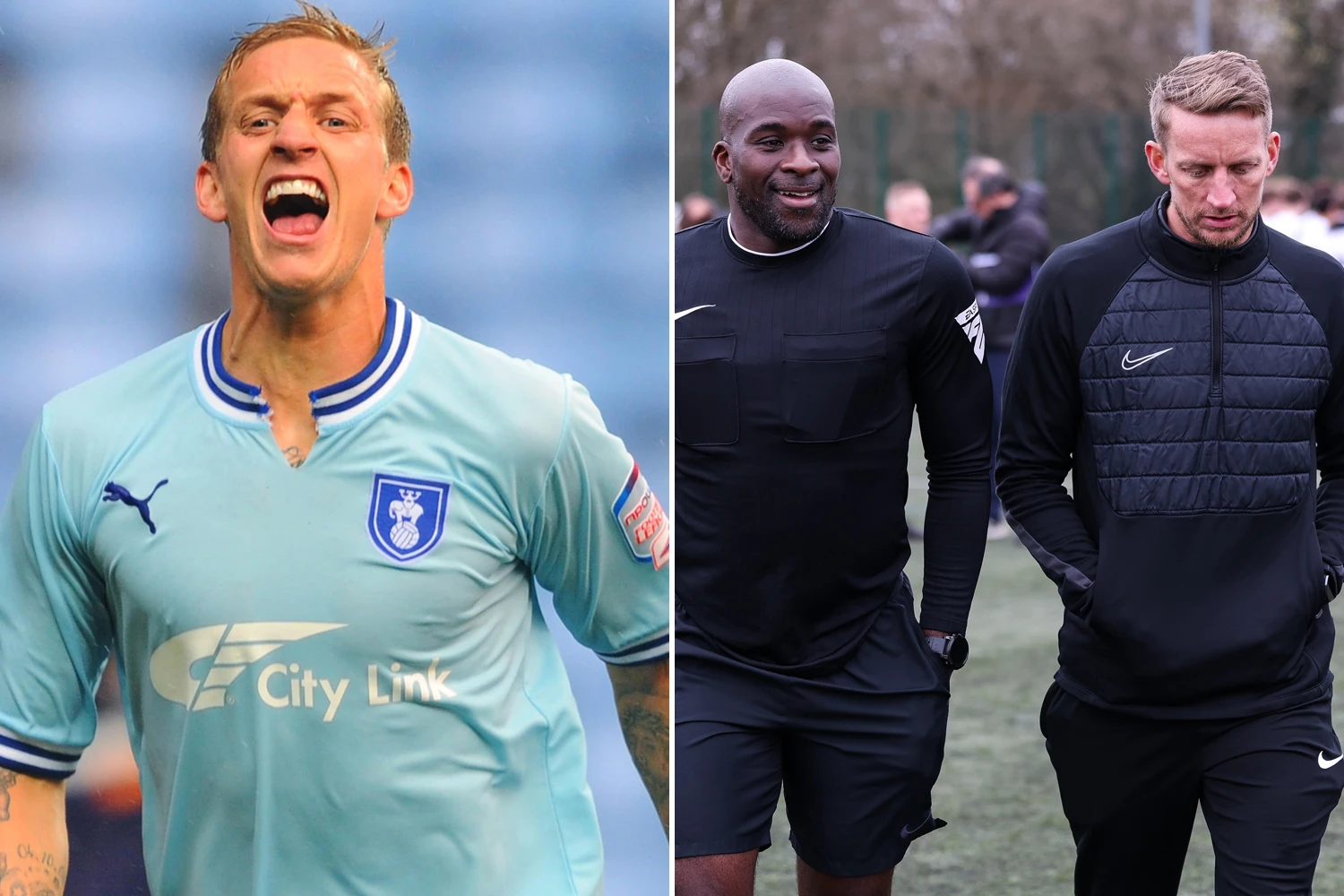 I was Coventry captain but was scared to go outside - refereeing saved me