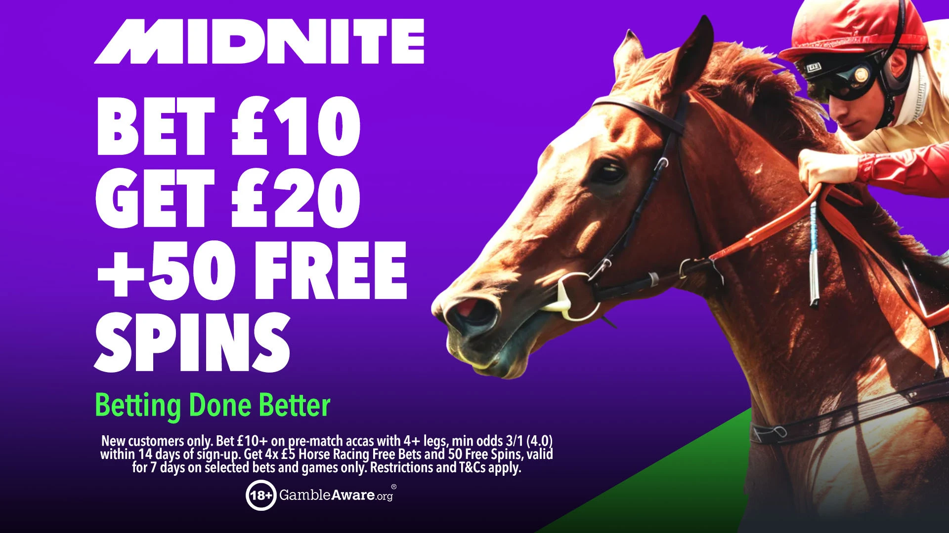 Royal Ascot free bets: Get £20 plus FIFTY free spins with Midnite