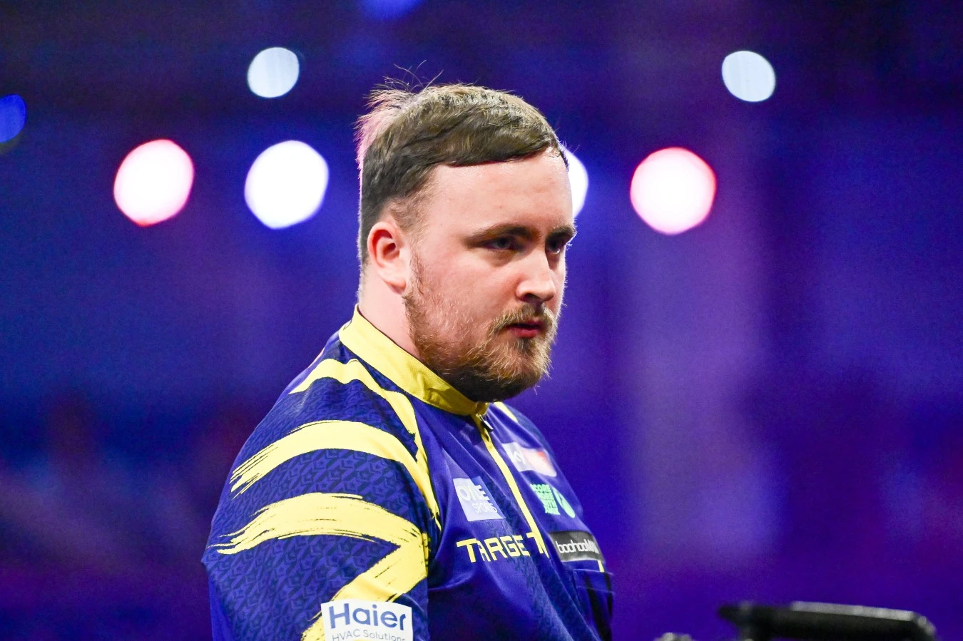 Littler in serious danger of missing out on £600k darts major after shock exit