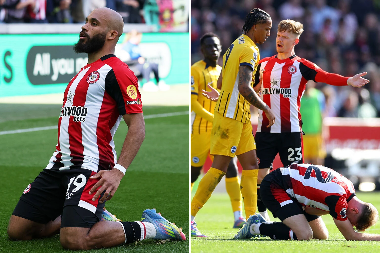 Bees' faint European hopes given huge boost as Seagulls sink to loss