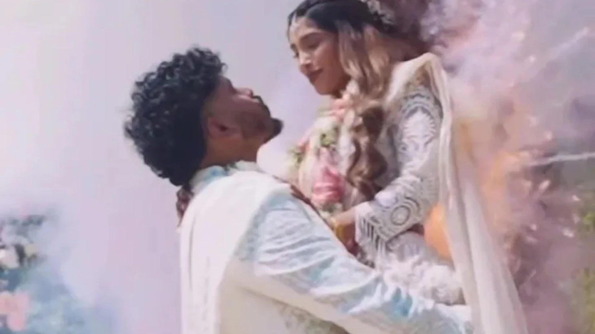 I had second degree burns after our 'colour bomb' wedding stunt backfired