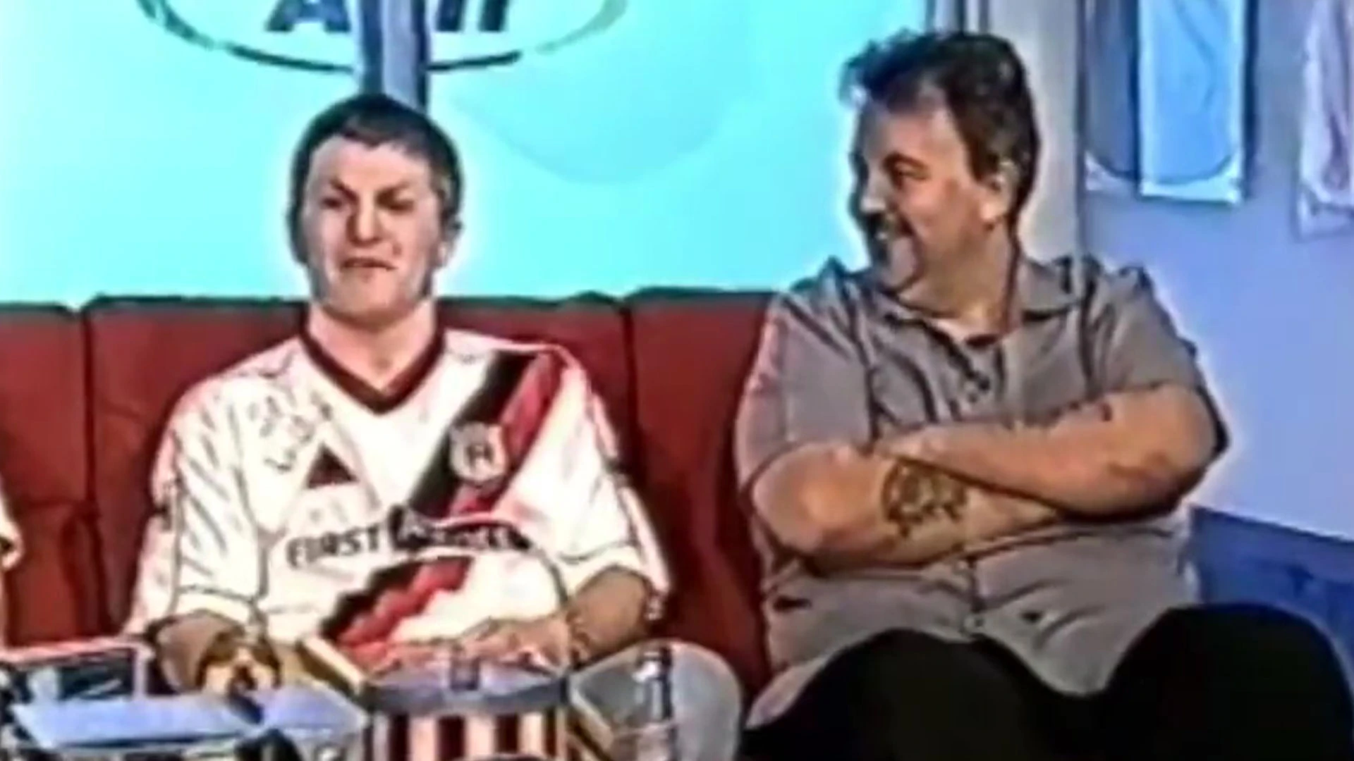 Brilliant footage of Hatton on Soccer AM emerges as he tells darts gag