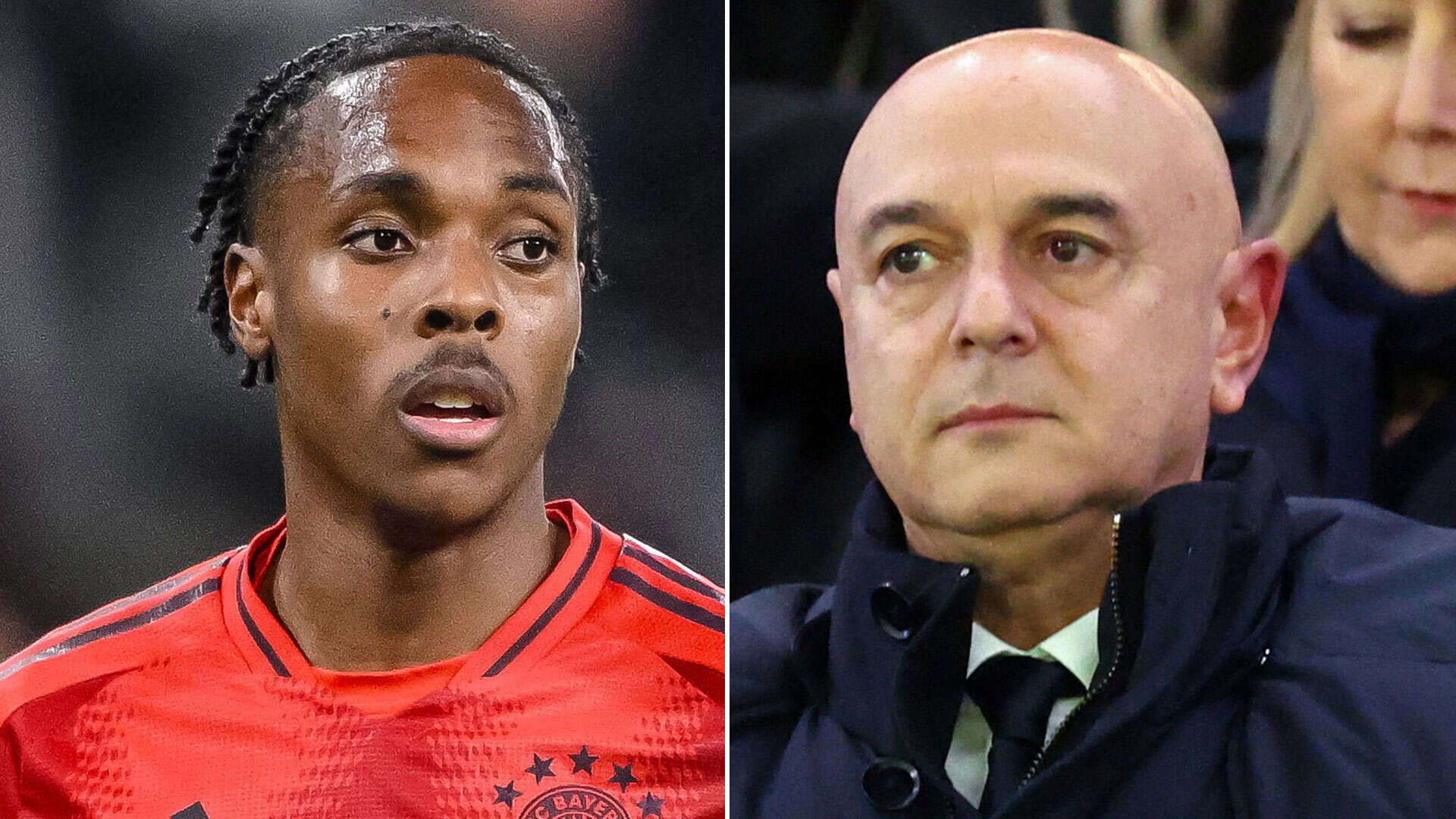 Daniel Levy 'lands in Munich as Spurs bid to win £50m Mathys Tel race'