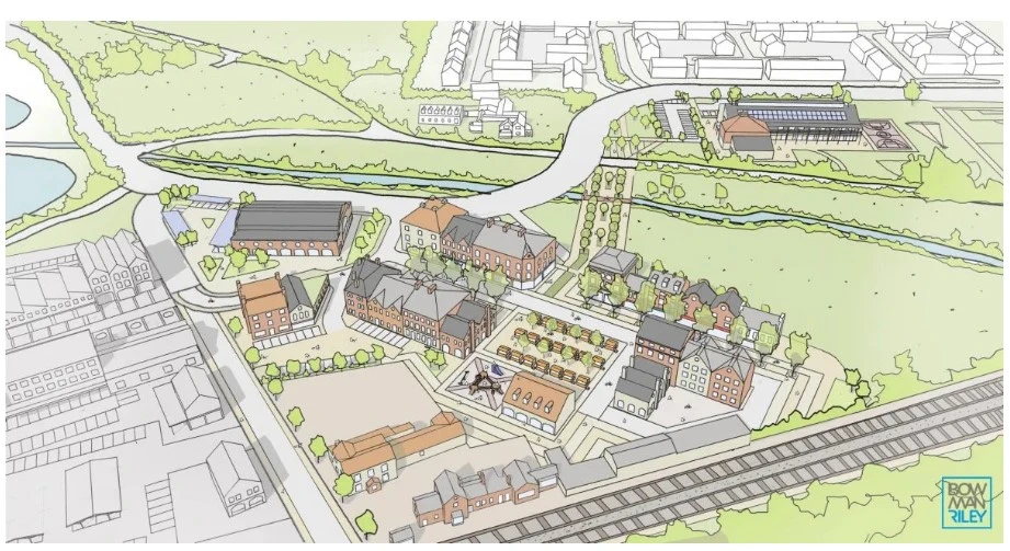Giant new village with 4,000 homes centred on railway station gets green light
