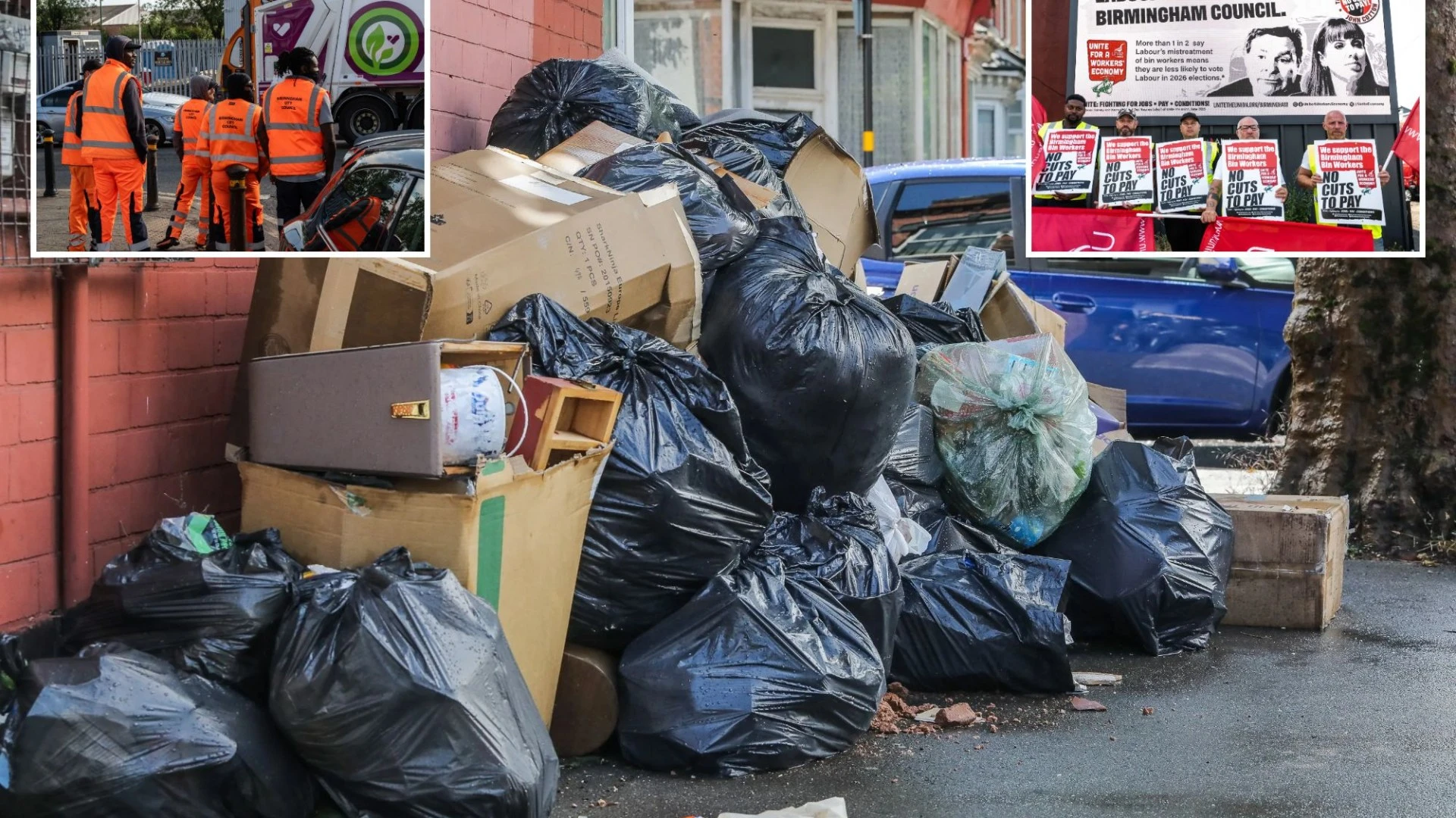 Bin strike war could cost Labour MILLIONS as union threatens to withhold funding