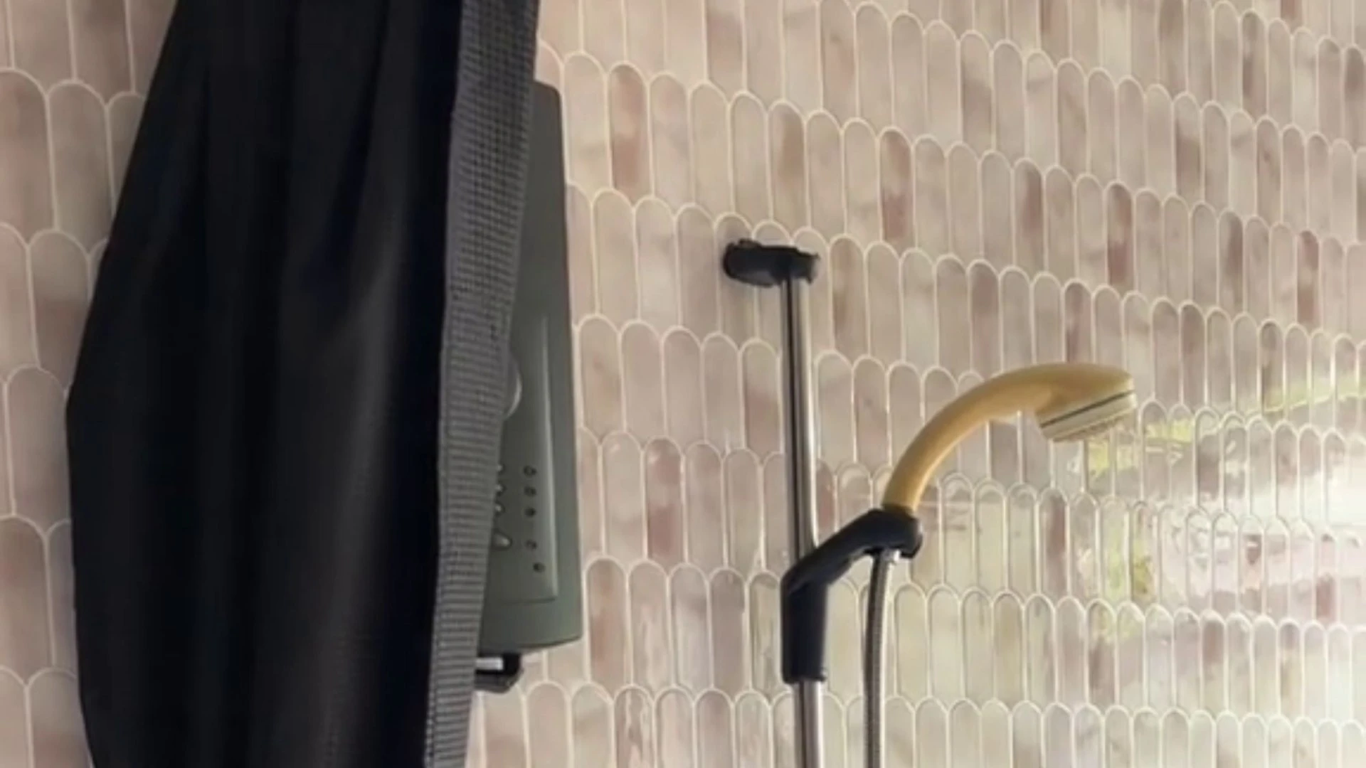 I'm so happy with my council house bathroom - I used a £2.50 Poundland buy
