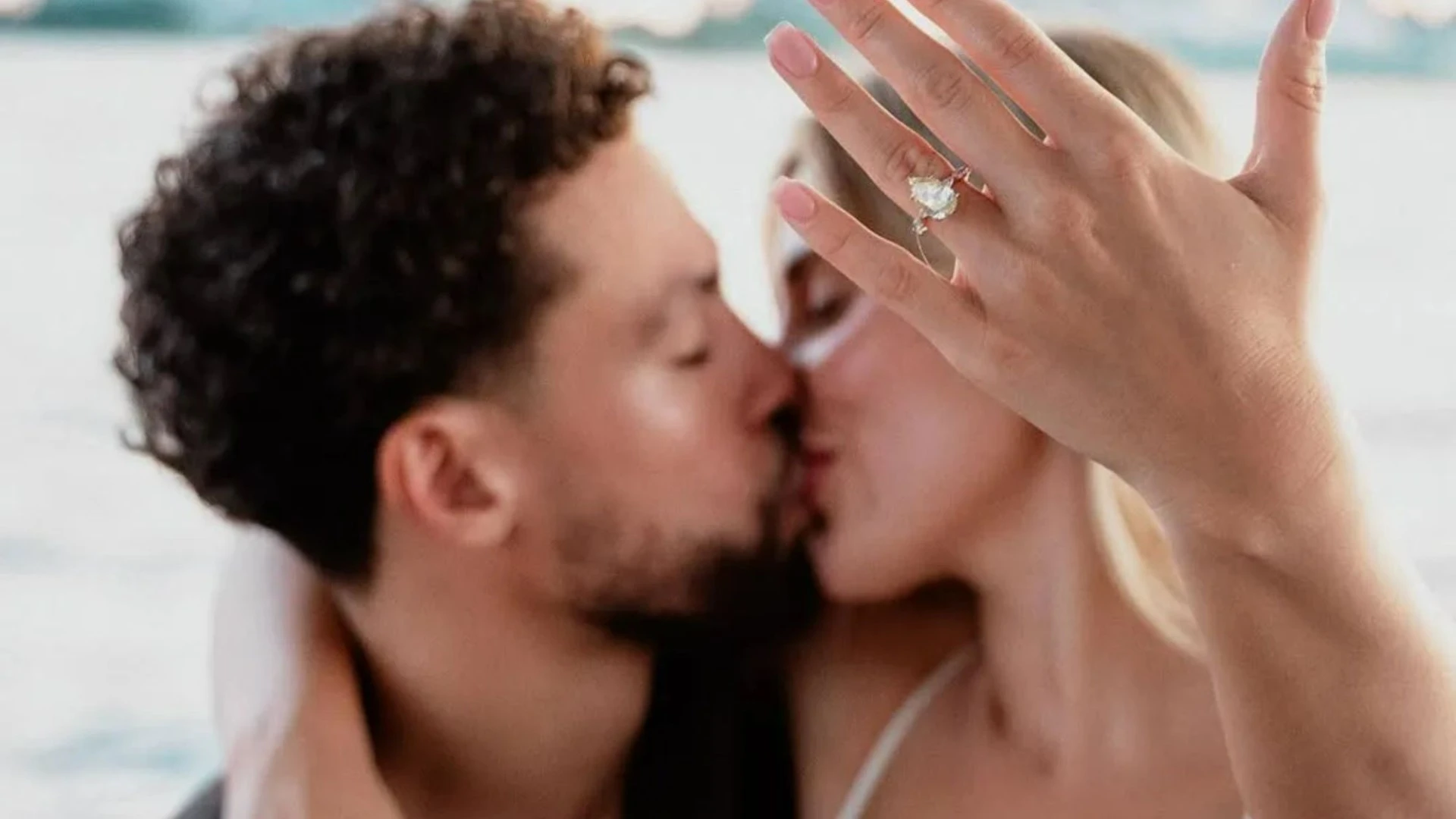 Love Island's Ellie Brown reveals she's engaged as she shows off sparkling ring