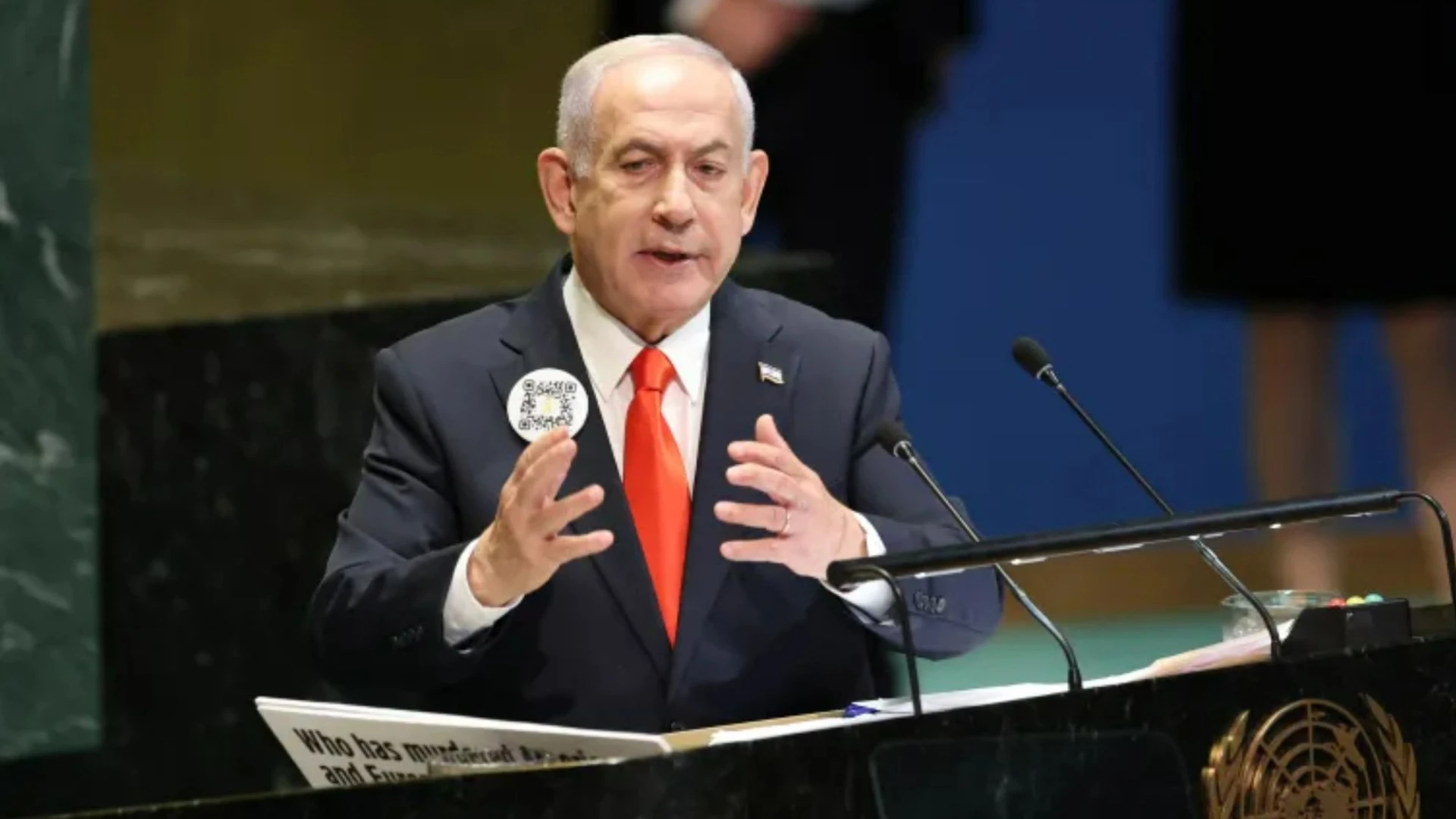 Bibi says 2-state solution 'like Al Qaeda living beside NY' as Gaza phones hacked