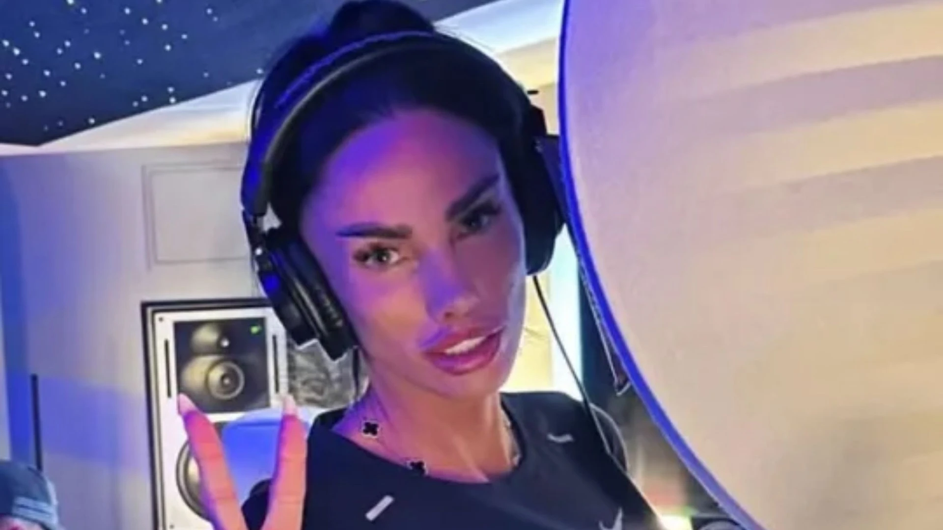Katie Price wraps filming on new music video after surprise chart success