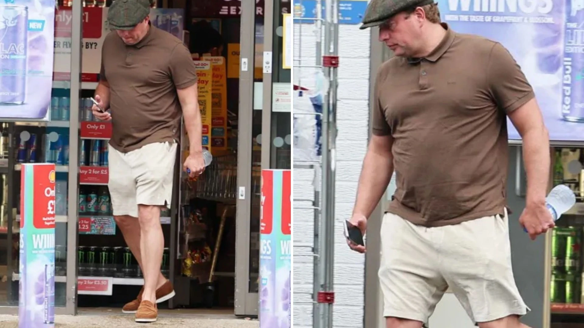 Thomas Skinner keeps head down as he's seen for the first time since Strictly row