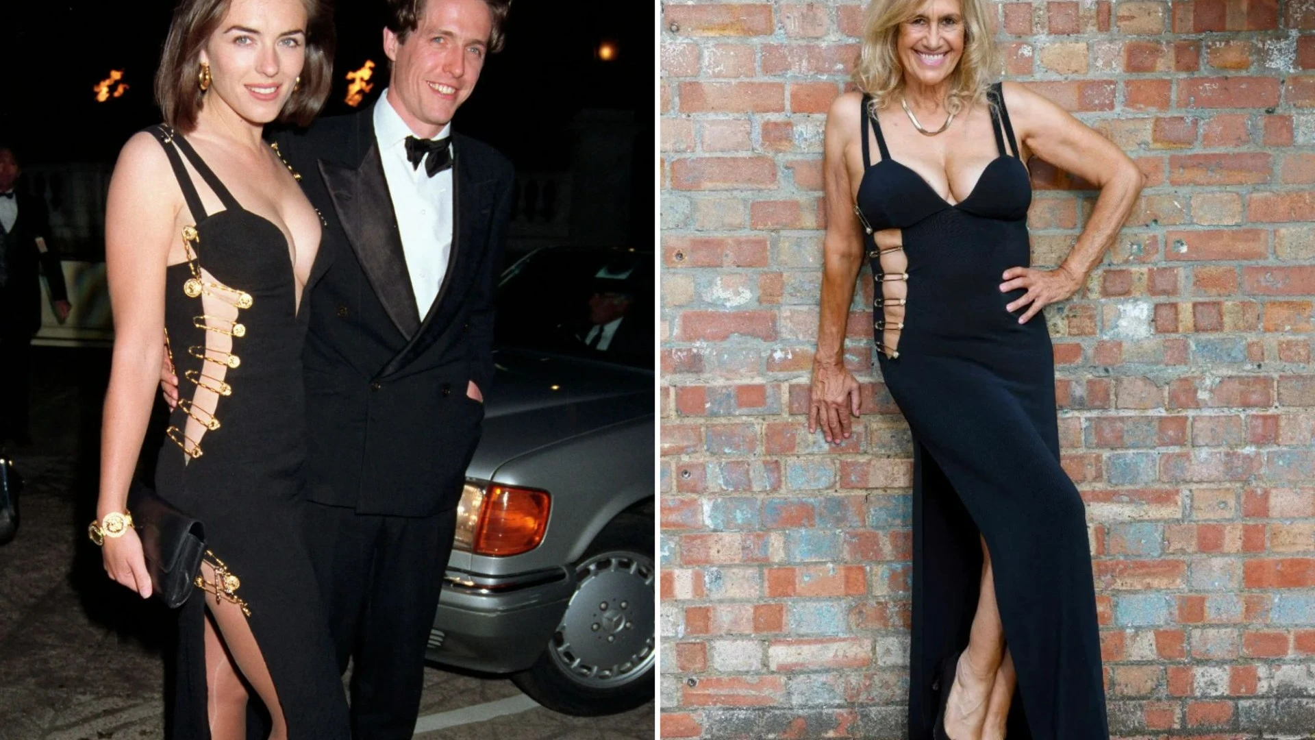 I'm a 71-year-old gran but still wear my dupe of Liz Hurley's safety pin dress
