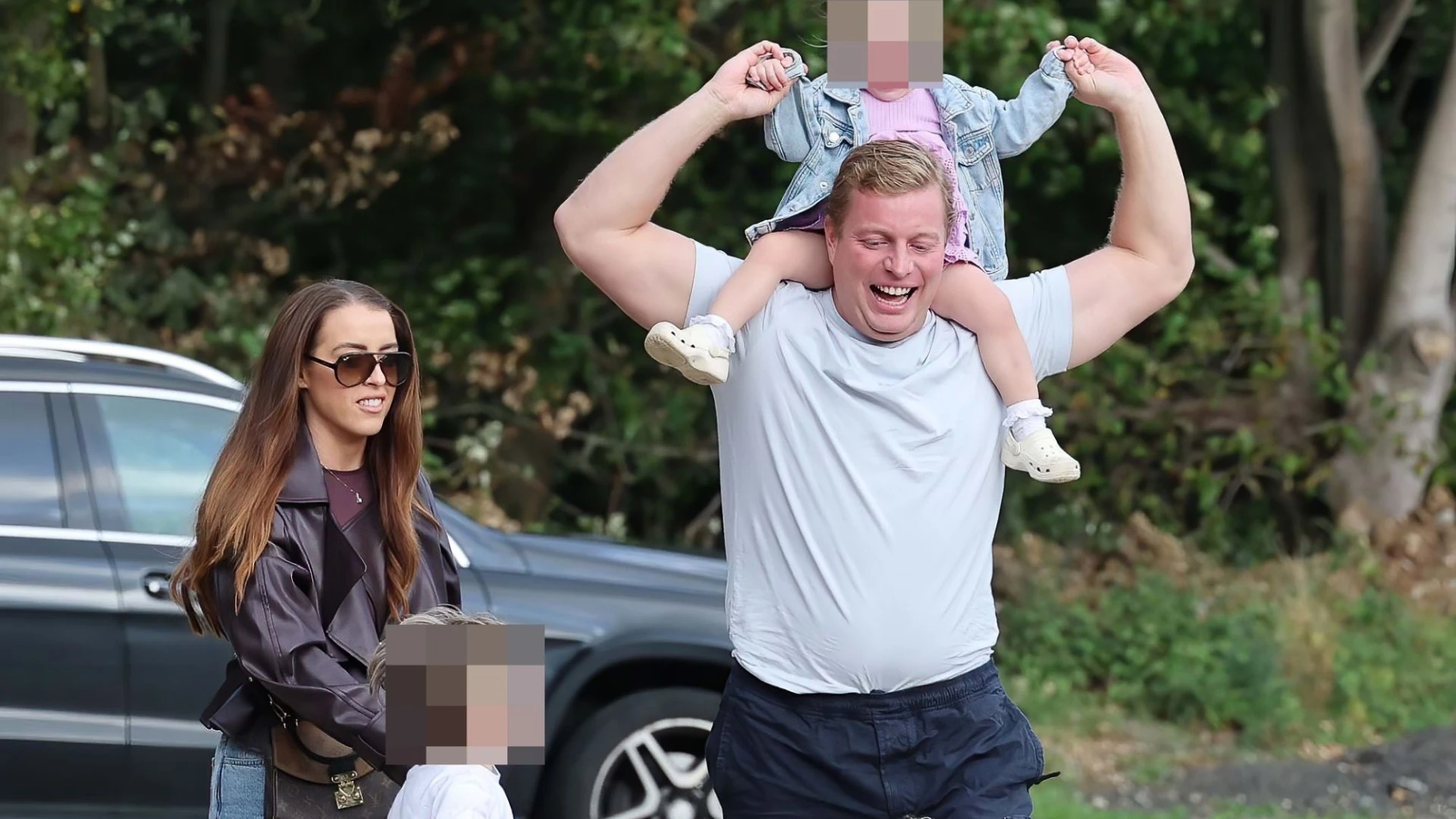 Strictly's Thomas Skinner spotted with wife & kids after cheating confession