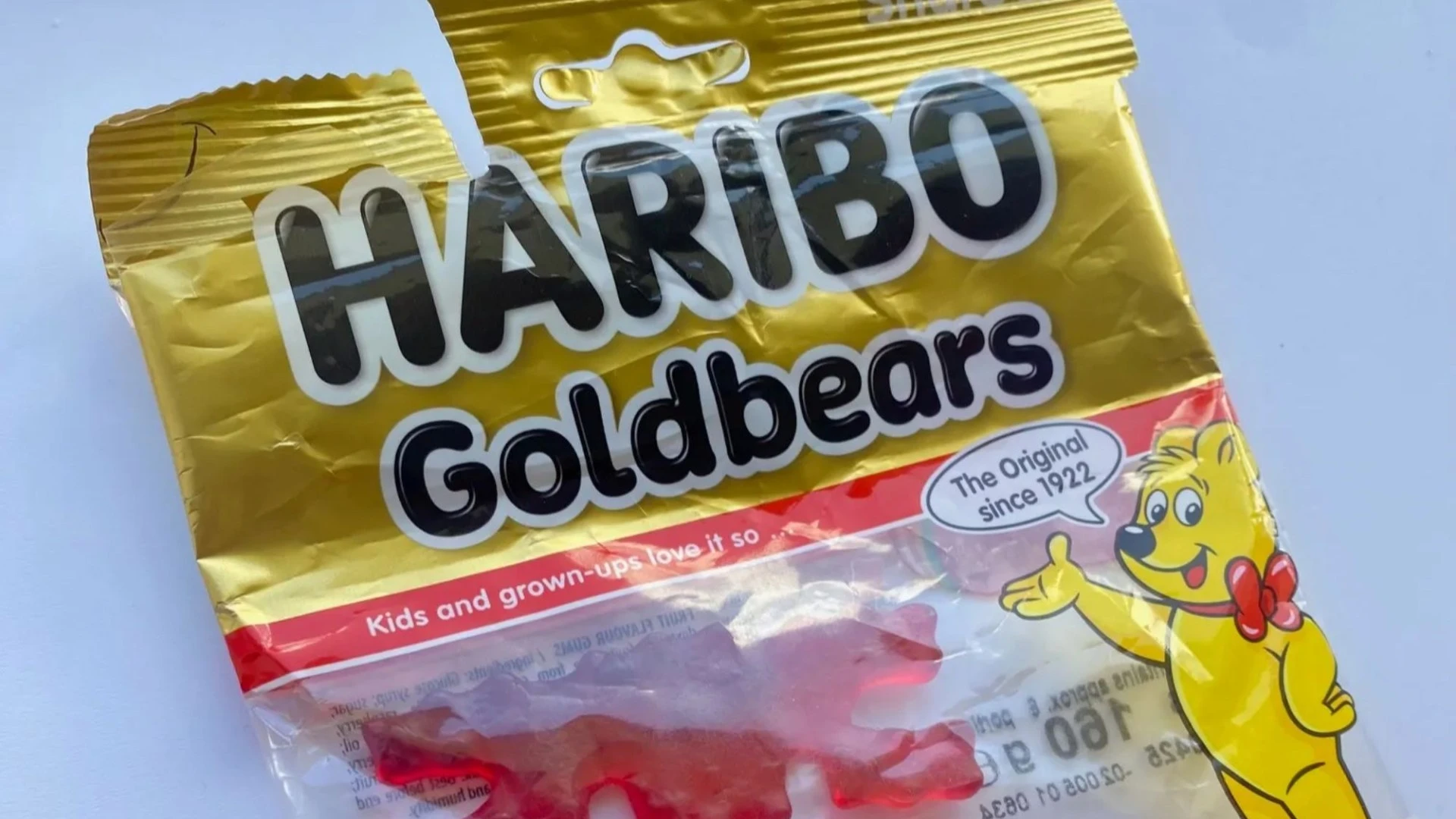 I made once-in-a-lifetime discovery in my packet of Haribo - I couldn't believe it