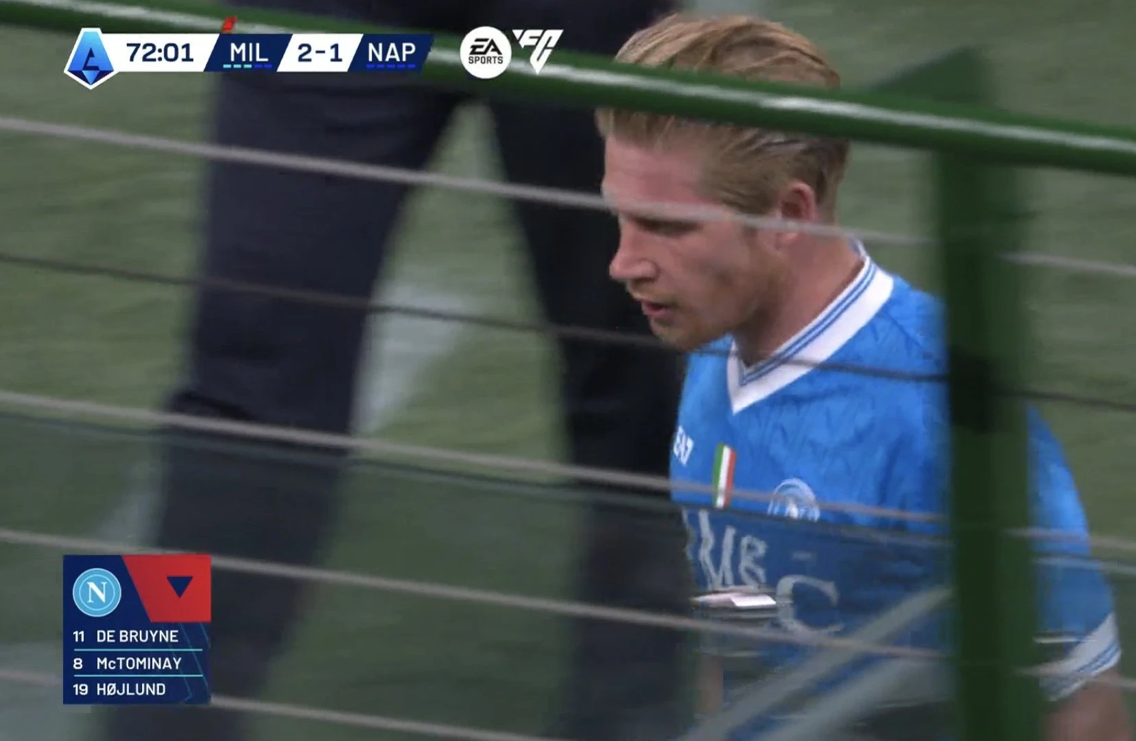 Conte warns De Bruyne he's dealing with 'wrong man' after fury at substitution