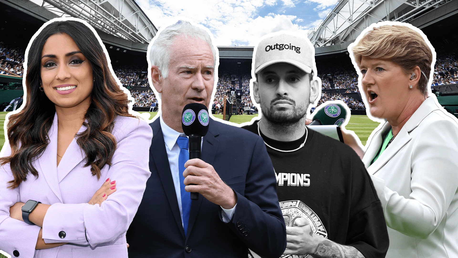 BBC confirm Wimbledon broadcast team with no place for Nick Kyrgios