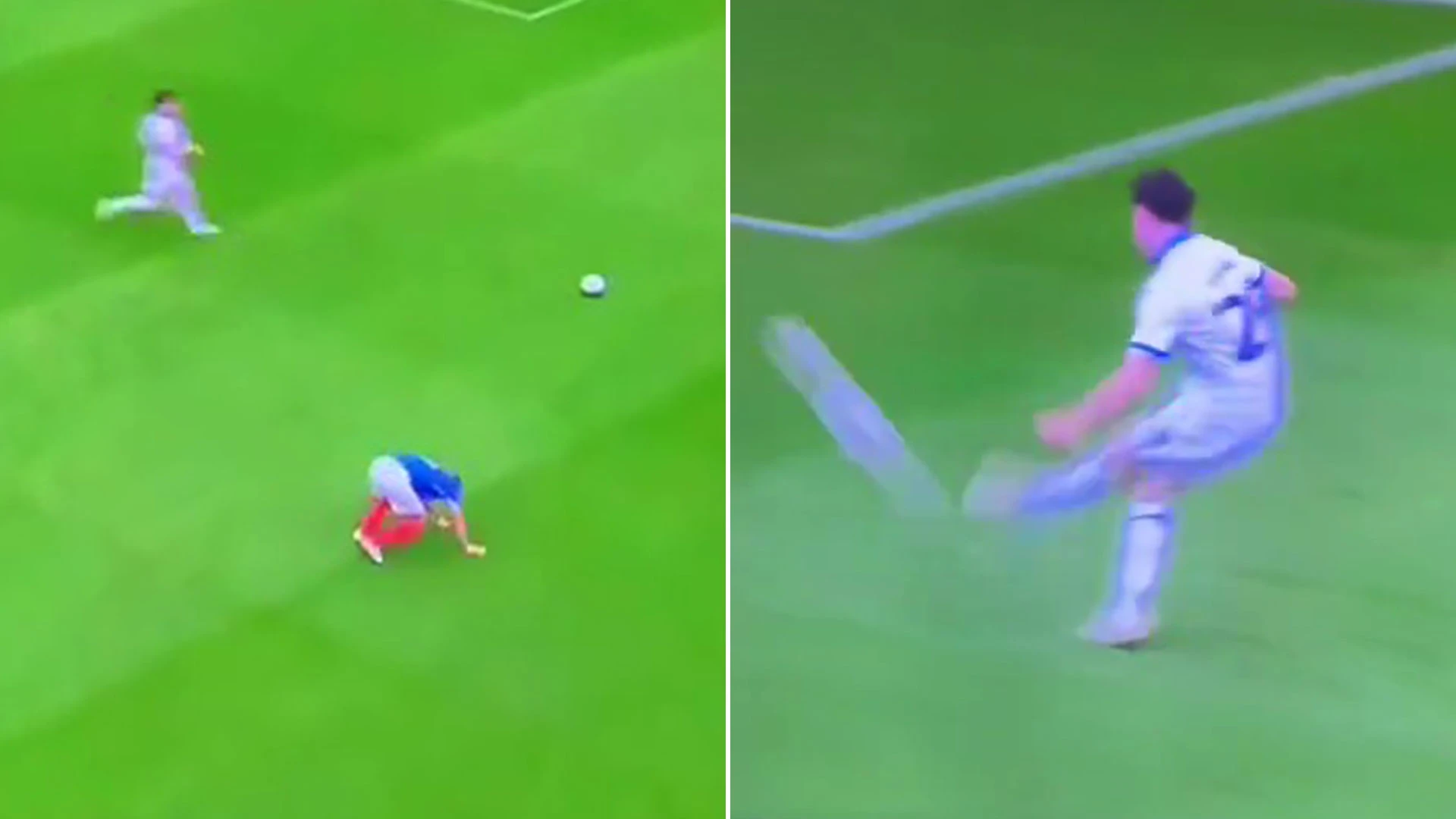 EFL clash leaves fans screaming at TVs as ace scores after rival gets injured