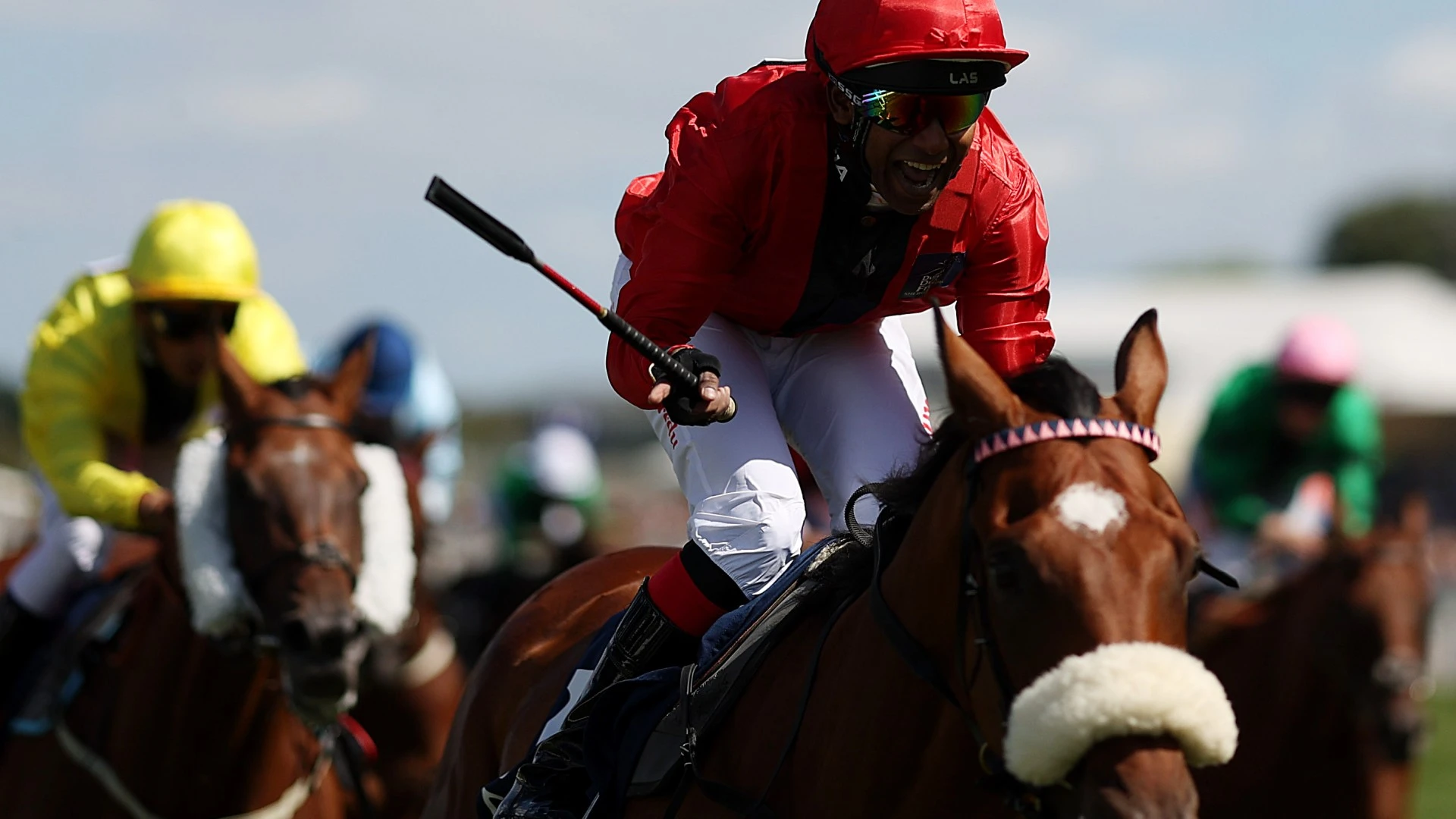 Mass bans handed out after multiple rules breaches by jockeys at Shergar Cup