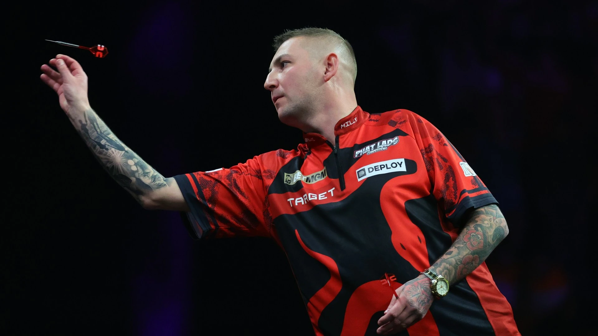 Aspinall withdraws from darts event hours after sweary rant as he faces fine