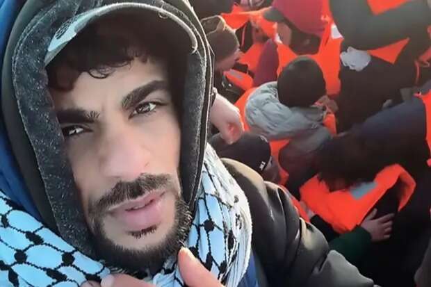 'Hamas supporter' arrested after filming himself arriving in UK on boat