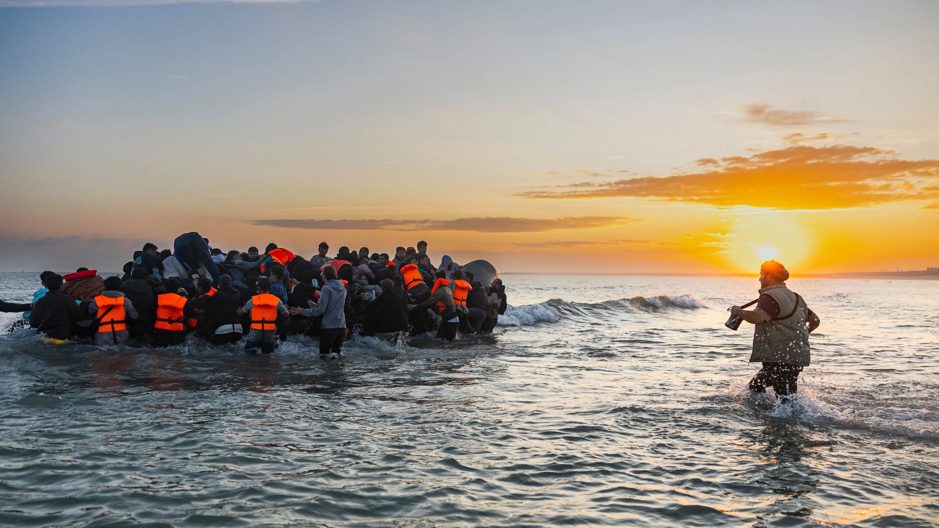 Migrant Channel crossings hit record-breaking 25,000 this year so far