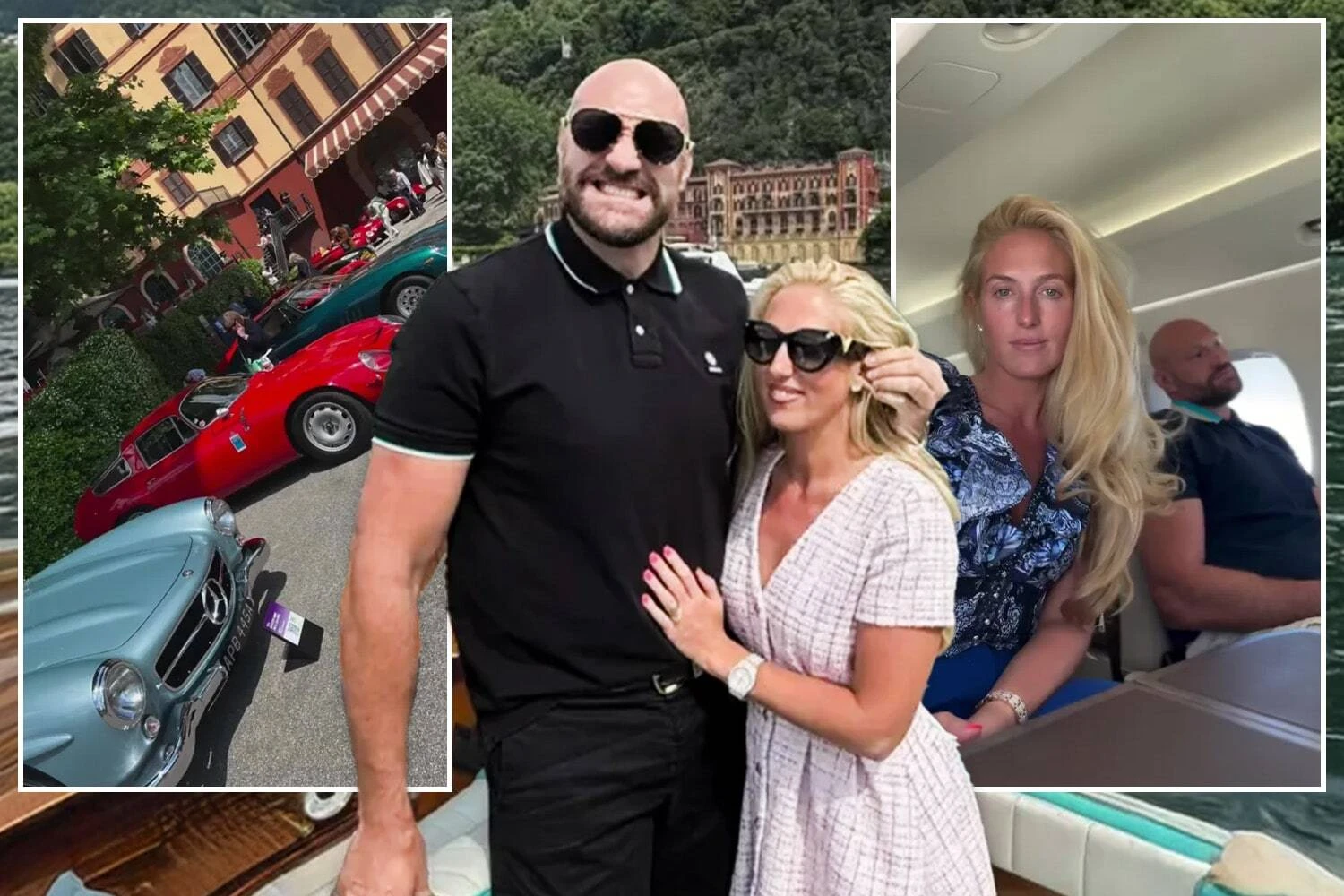 Inside Paris Fury’s glam bank holiday - from a private jet to a Monaco yacht