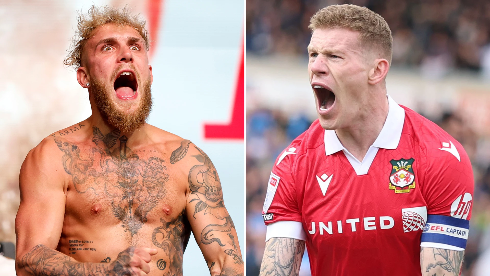 Wrexham star James McClean tipped to beat up Jake Paul in boxing fight