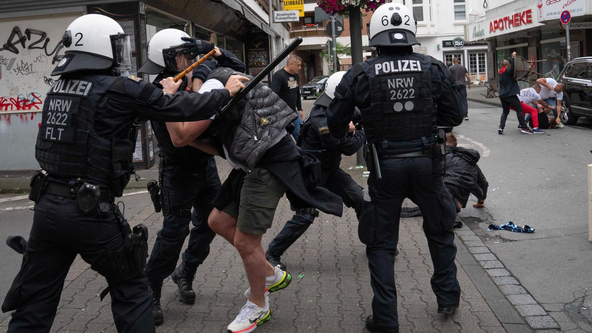 England's World Cup qualifying clash in Serbia labelled 'high risk' by cops