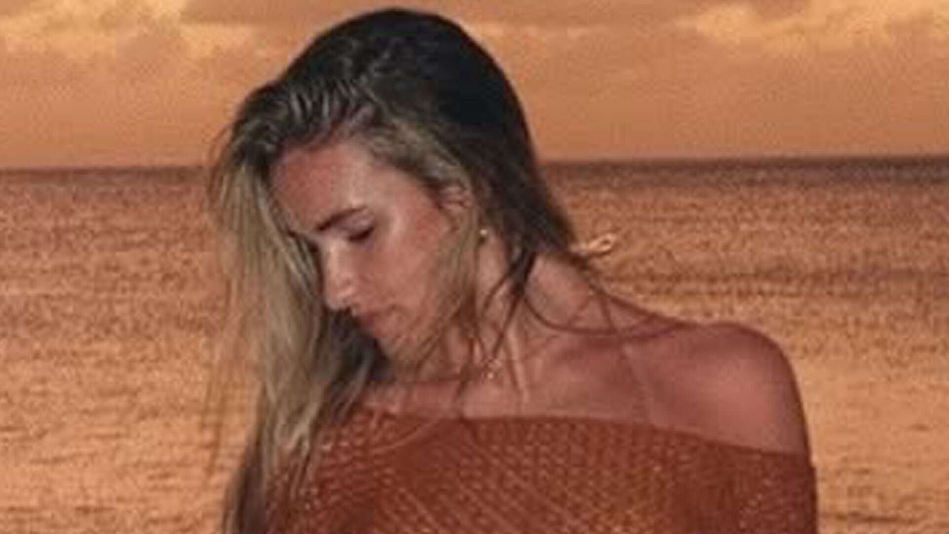 World’s sexiest volleyball star risks wardrobe malfunction in see-through dress