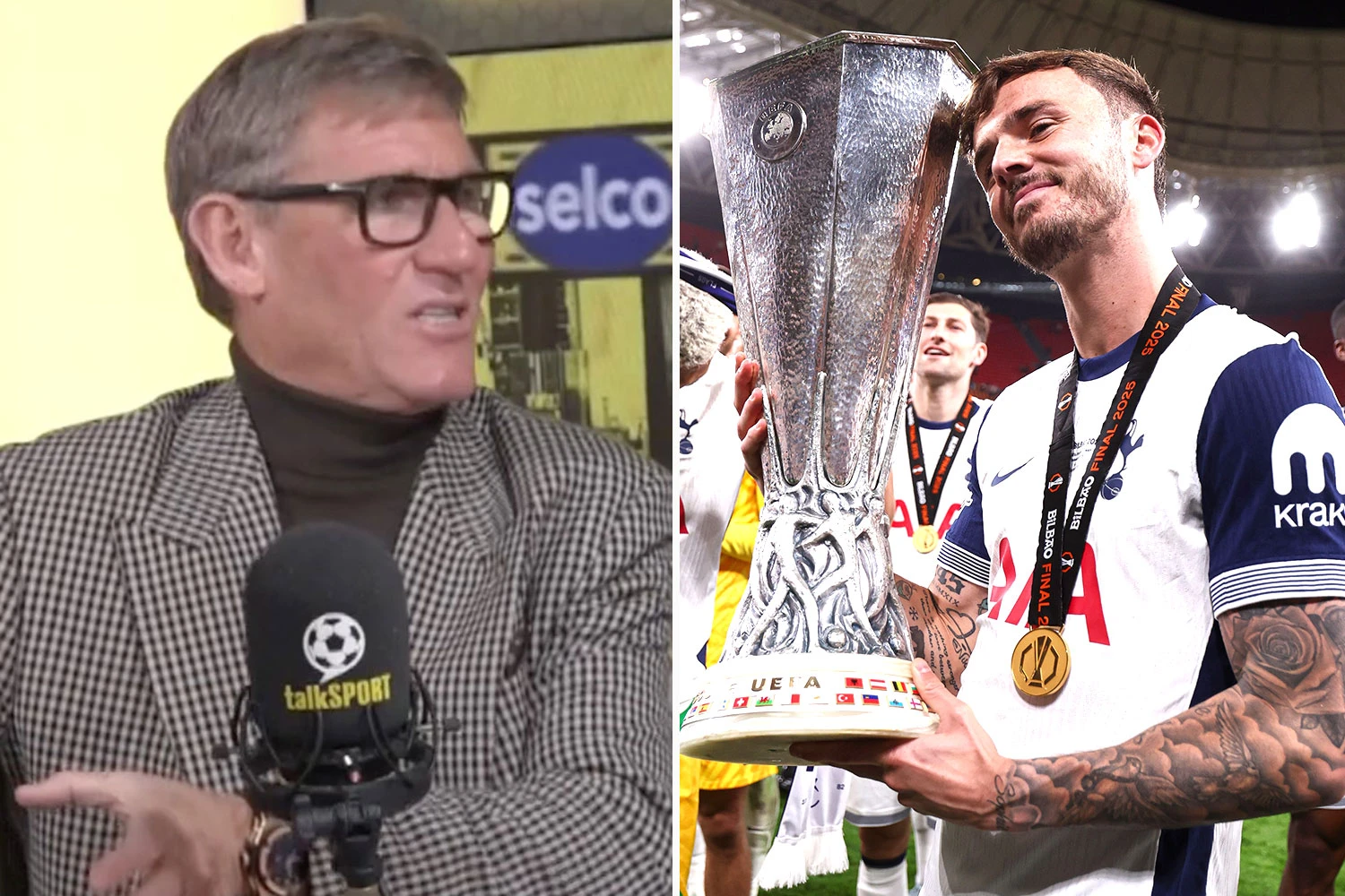 Maddison and Simon Jordan embroiled in public spat with talkSPORT pundit hailed