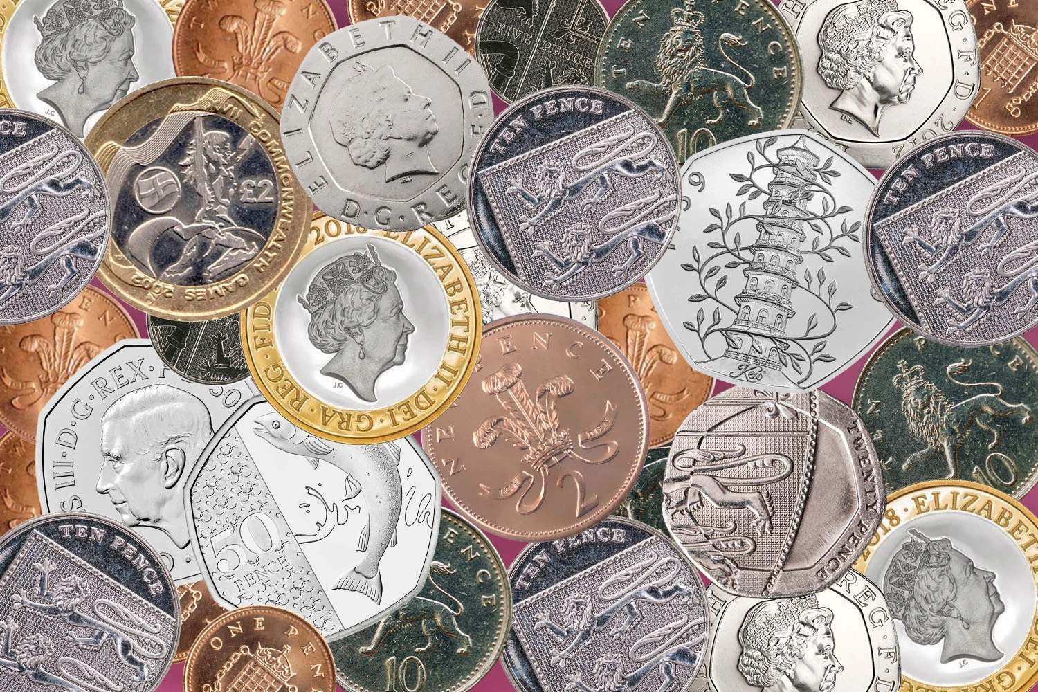Can you spot the rare coins worth up to £1,127 - how many do you have?