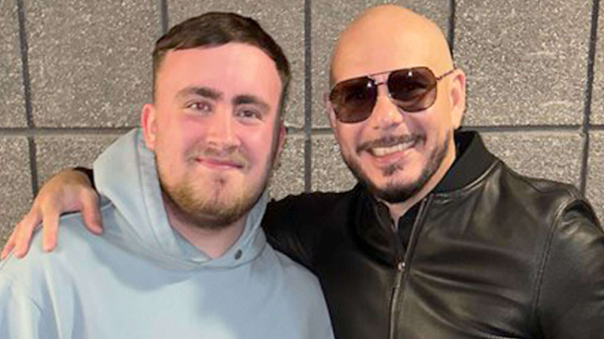 'Didn't have that on the 2025 bingo card' - Luke Littler poses with rap icon