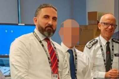 Cop accused of rape who WON legal bid to avoid being sacked by Met is pictured