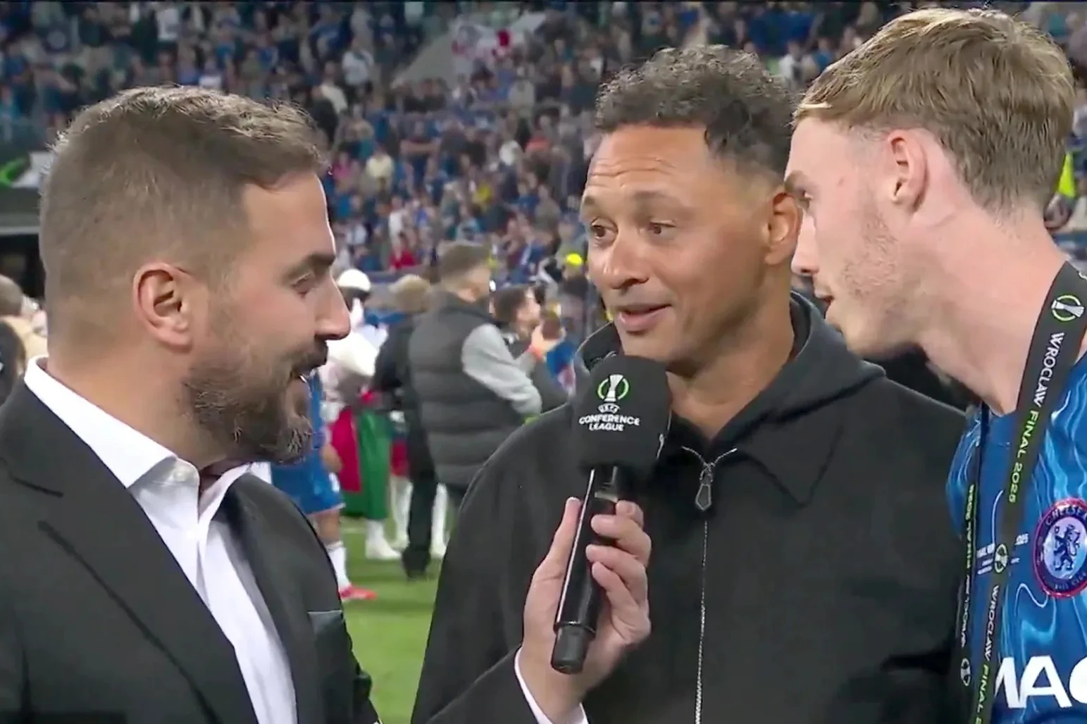 Fans stunned by how similar Cole Palmer's dad is to Chelsea star in interview