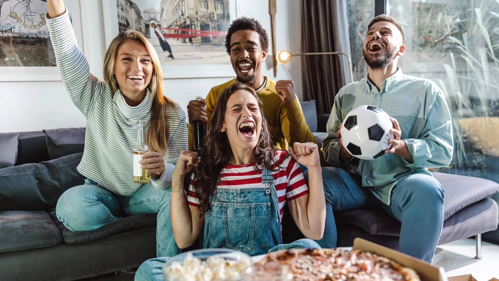 Four fun ideas for watching the Lionesses in the Euros Final at home
