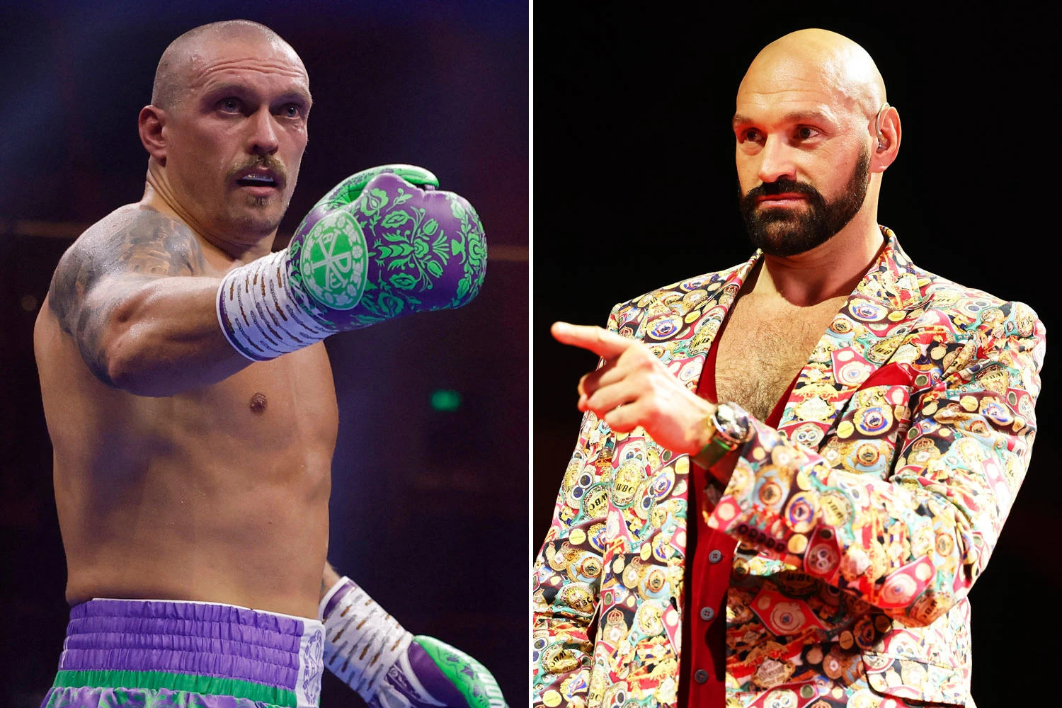 Tyson Fury announces trilogy fight with Oleksandr Usyk at Wembley
